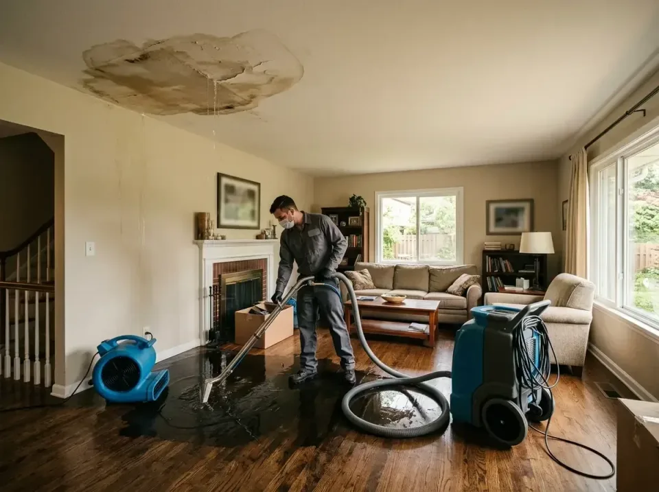 attic-pipe-burst-ceiling-drip-008 — frequently asked questions, Water Damage Restoration & Carpet Care in Tunica Resorts, MS